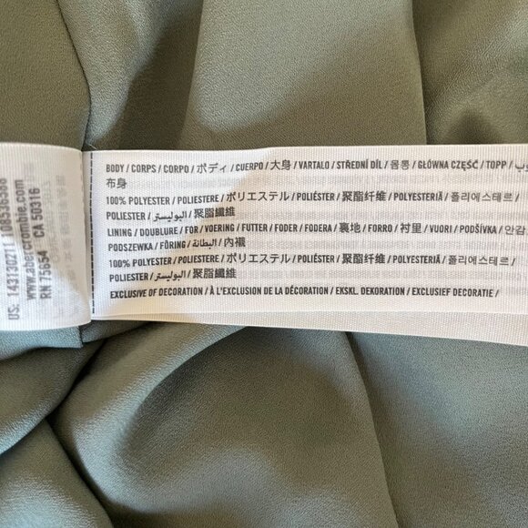 Abercrombie & Fitch Midi Skirt Size‎ XXL Petite NWT Feminine - Picture 7 of 9